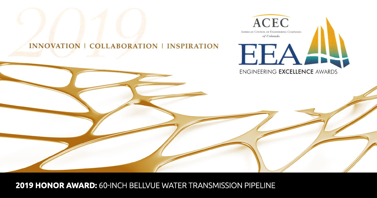 Featured image for “Press Release: ACEC Colorado 2019 Engineering Excellence Award – Greeley”